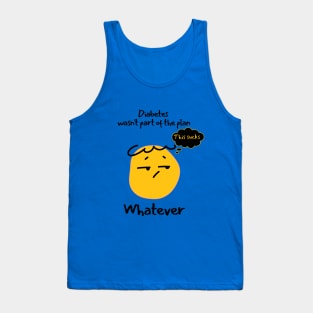 Funny Sarcastic Diabetes This Sucks Whatever Tank Top